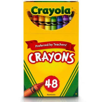 CRAYOLA CRAYONS #48 Arts & Crafts Jerrol's Supplies
