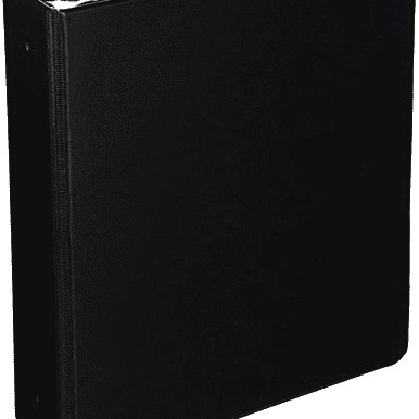 Samsill 2"" Black Binder 12600 160073