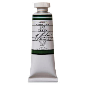 Sap Green Watercolor 15Ml M Graham Arts & Crafts 160254_3ac71826-91a1-4cd5-9ea7-d66dfec76d19