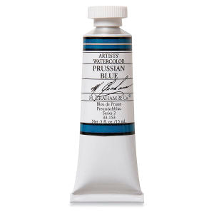 Prussian Blue Watercolor 15Ml M Graham Arts & Crafts 160258_b0dffc4d-e162-47c8-9a53-39f51c7bd3d5