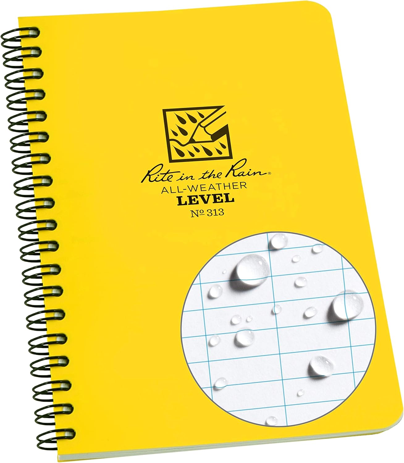 RR #313 SIDE SPIRAL LEVEL BOOK RITE IN THE RAIN ALL WEATHER WATERPROOF Jerrol's Supplies