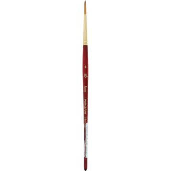 Aw Brush Round Pb4050R-4 Acrylic Watercolor Brush 161022