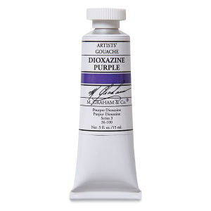 Dioxazine Purple Gouache 15Ml M Graham Arts & Crafts 161063_dbf55dd1-0891-4881-80fe-09cac2dc1fe7