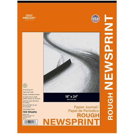 Newsprint Pad 18X24 Newsprint Rough Arts & Crafts 161631_c3db8d93-3881-4e83-b855-ea0d1b9980c5