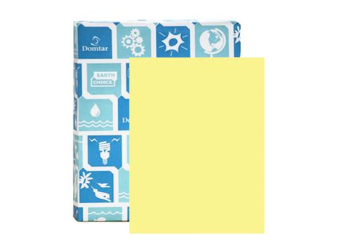 81196 CANARY 8.5X11 20# DOMTAR PAPER Jerrol's Supplies
