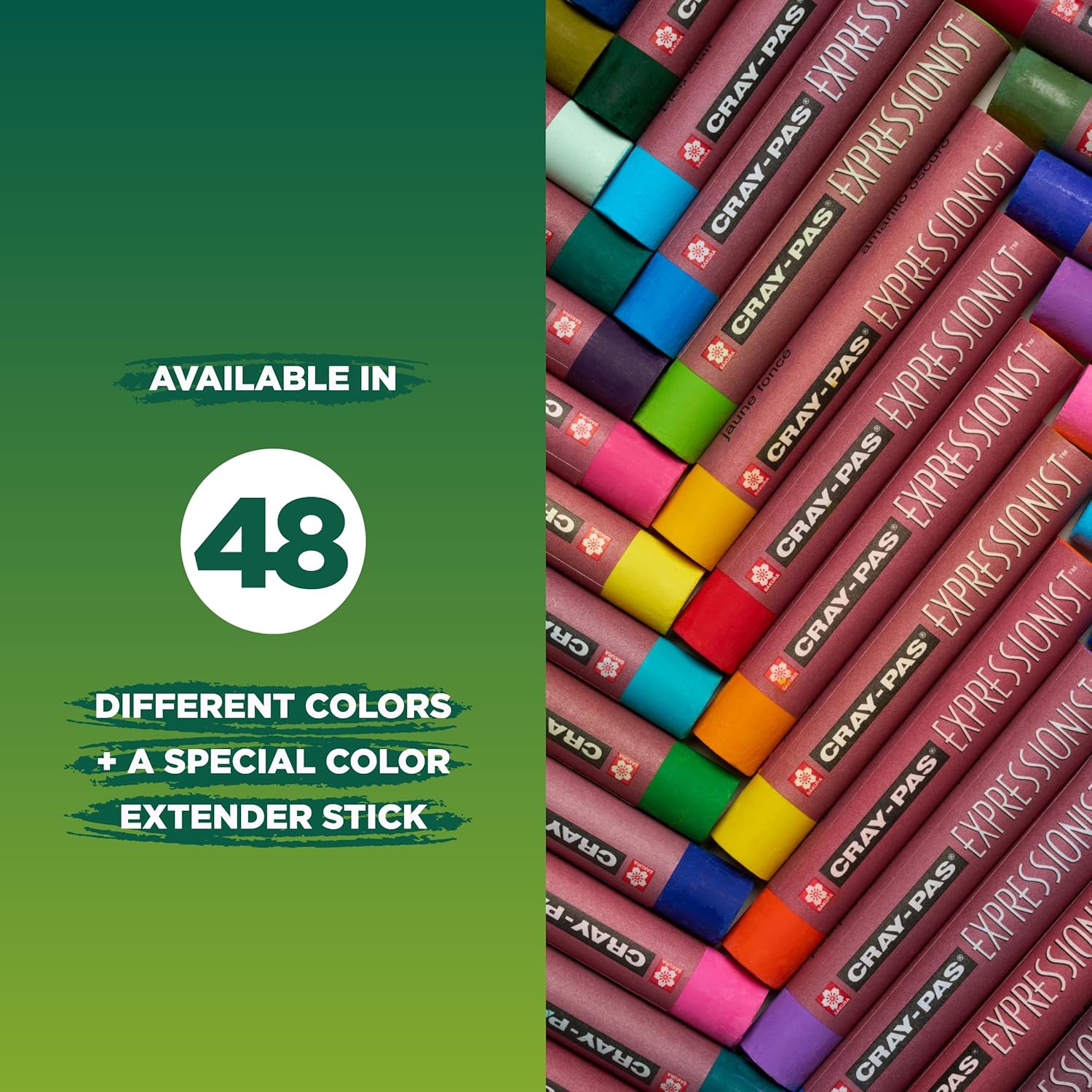 Sakura Cray-Pas Expressionist Oil Pastel Set - Soft Oil Pastels For Artists - 16 Arts & Crafts 162028_5