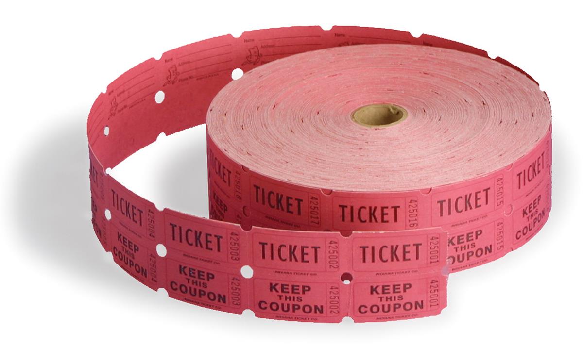 Ticket Red Double Tickets 162529