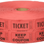 Ticket Red Double Tickets 162529