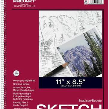 Sketch Pad 14X11 Sketch Arts & Crafts 162882_5c01cc4a-116b-4725-aeec-2a9f4e8f5535