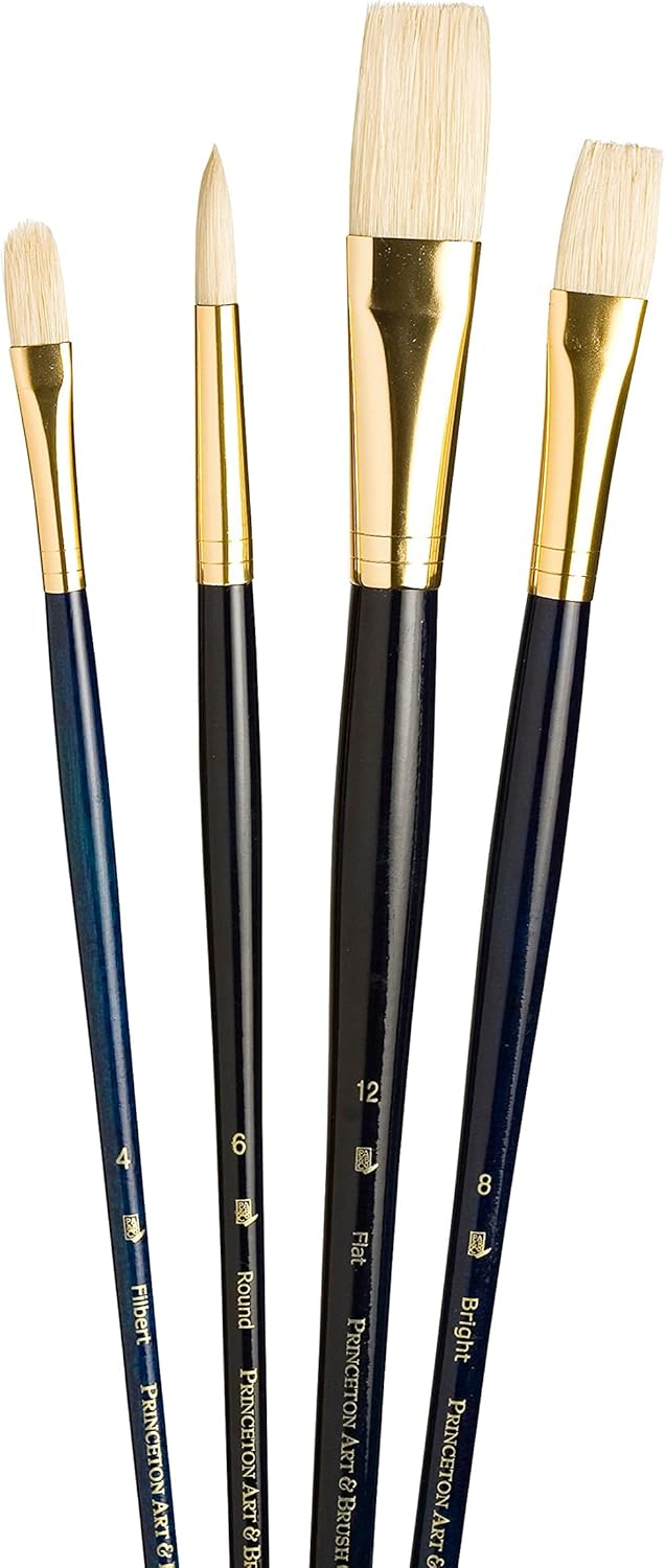 Princeton Realvalue Paintbrush 4Pk Arts & Crafts 163299_f36ac126-3252-4a03-a2b1-0fa464443646