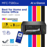 Brother - Inkvestment Tank 580 Wireless All-In-One Supertank Inkjet Printer 40 164-306_1