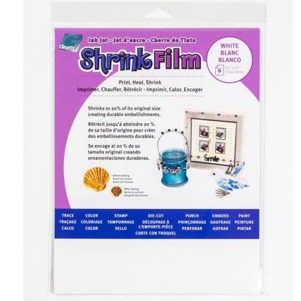 Ink Jet Shrink Film White Arts & Crafts 164782_da89ee9f-b640-407b-b48d-e86b28bd93ac