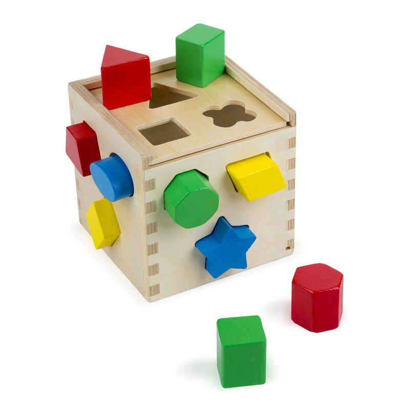 M&D Shape Sorting Cube Melissa & Doug 165997_69f15113-9c6c-4cf1-b78c-727a24fa9ddb