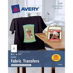 AVERY PRINTABLE T-SHIRT TRANSFERS, FOR USE ON DARK FABRICS, INKJET PRINTERS, 5CT 167121_ae6045d5-ee53-4c80-97f6-8eb53f901897
