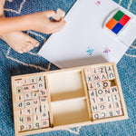 Stamp Set Alphabet Wood 167243_3