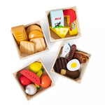 Melissa & Doug Food Groups - 21Pc Wooden And 4 Crates 167247_1