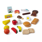Melissa & Doug Food Groups - 21Pc Wooden And 4 Crates 167247_3