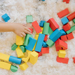 M&D 100 WOOD BLOCKS SET #481 MELISSA & DOUG (EE) Jerrol's Supplies
