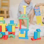 M&D 100 WOOD BLOCKS SET #481 MELISSA & DOUG (EE) Jerrol's Supplies