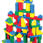 M&D 100 WOOD BLOCKS SET #481 MELISSA & DOUG (EE) Jerrol's Supplies