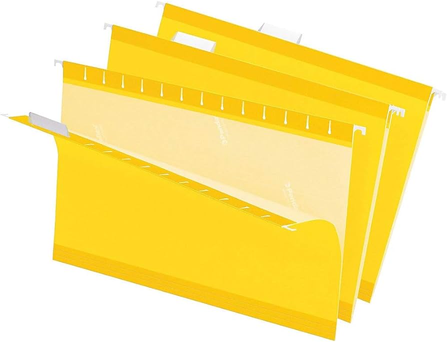 Yellow Legal Hanging File 168145