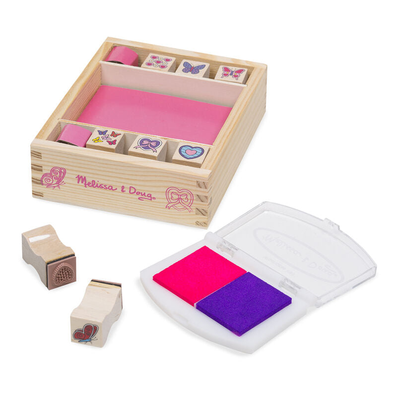 M&D Wooden Butterfly Stamp Set Melissa & Doug 170107_2625fb5f-fb11-4a74-a884-4bc1d1af3b86