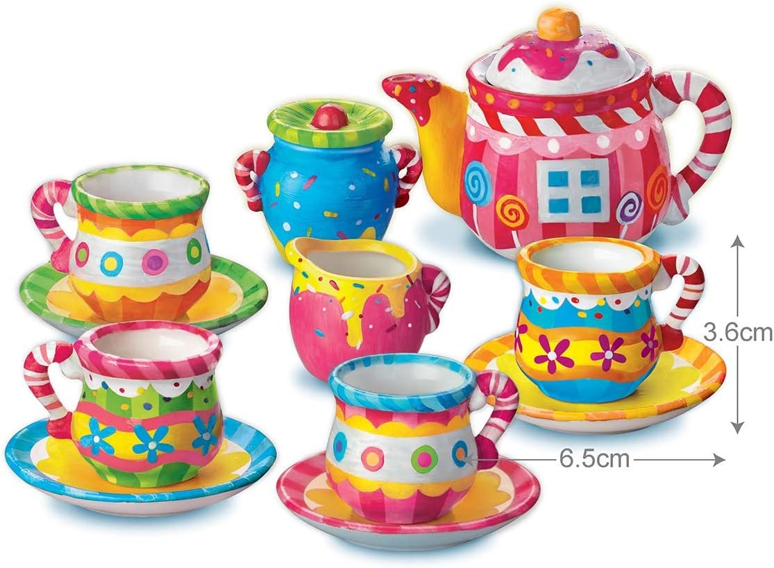 Paint Your Own Mini Tea Set Toysmith 19132_1