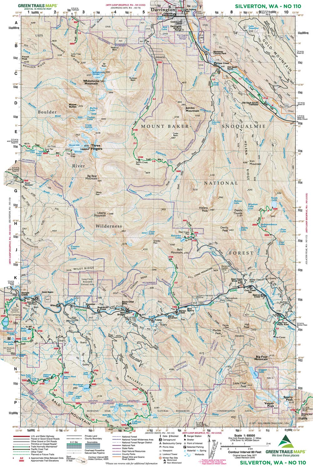 Gt Silverton, Wa 110 Green Trails Map 19176_5b068728-bfe5-4b8e-82f4-ecddb2a72f25