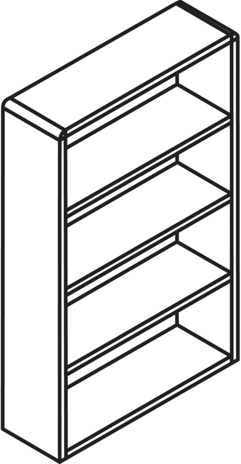 4-Shelf Bookcase, 36"X12"X48" - Kittitas County Orders Only 212-186_1