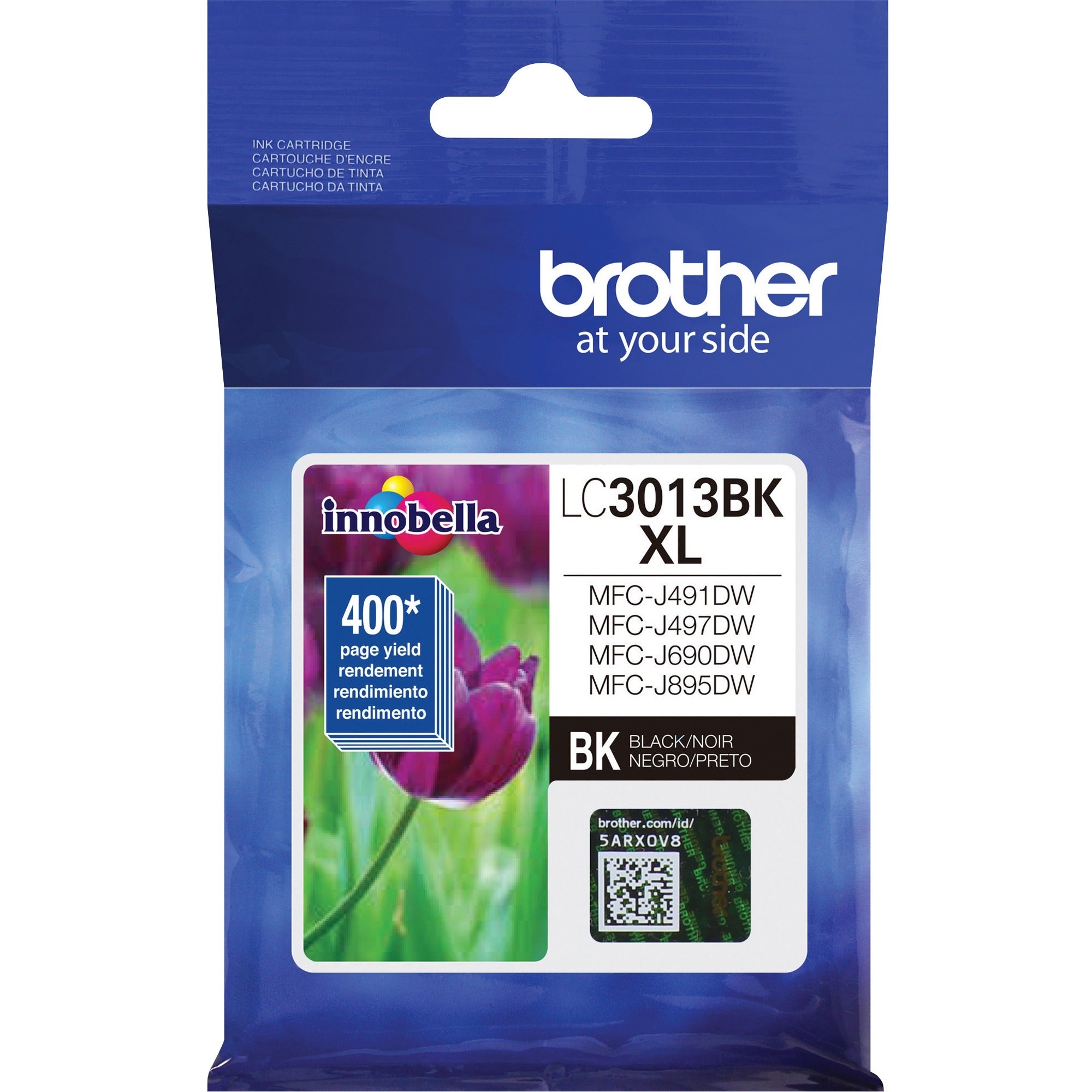 Brother Lc3013Bk Original High Yield Inkjet Ink Cartridge - Single Pack - Black 217-493