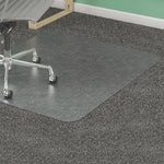Lorell Medium-Pile Smooth Edge Chairmat - 46X60 Utility 40 232-695