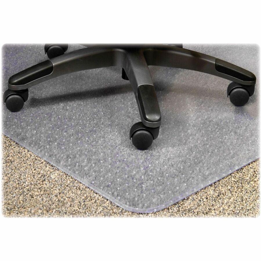 Lorell Medium-Pile Smooth Edge Chairmat - 46X60 Utility 40 232-695_82656d5d-703c-4eff-bb3b-4bb2358d758f