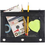Pencil Pouch Black 233-666