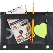Pencil Pouch Black 233-666