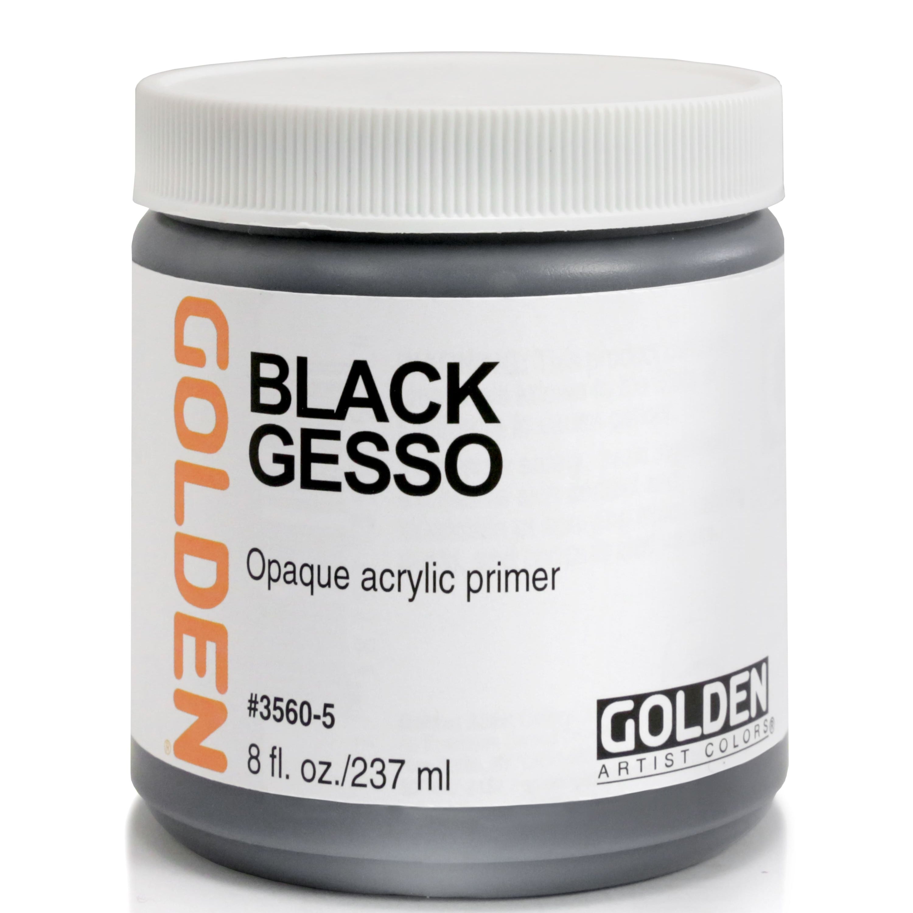 Agd Gesso Black 8Oz Golden Arts & Crafts 25718