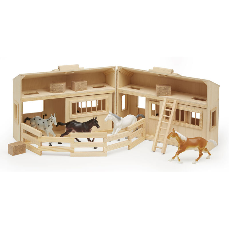 M&D WOODEN STABLE #3704 MELISSA & DOUG Jerrol's Supplies