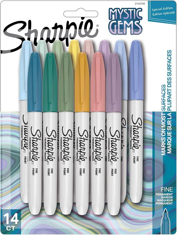 Sharpie Mystic Gems Fine 15Pk 40 265-858_390b38dd-de29-456c-8654-73cd776a4524