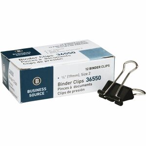 BINDER CLIPS 3/4" 268-997