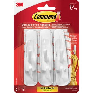Hook,Command,Medium,6Pc,We 270-125