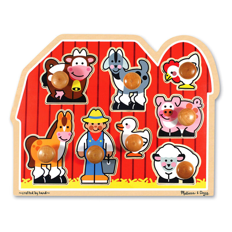 M&D Jumbo Knob Puzzle Melissa & Doug 271325_fece5ad1-f116-48e1-ab76-47aa2b28cf00