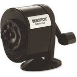 Bostitch Antimicrobial Manual Pencil Sharpener, Black 274-325
