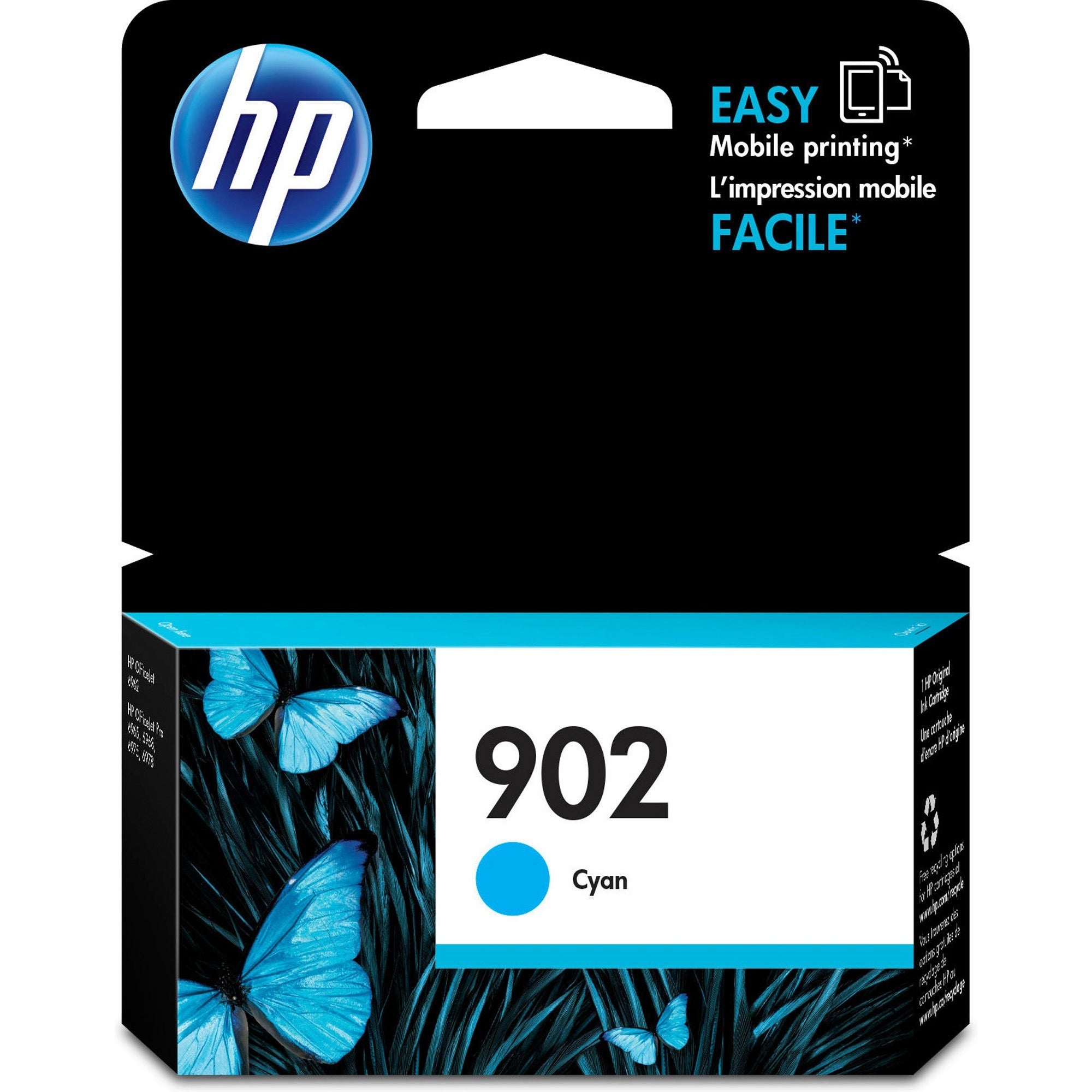 Hp 902 (T6L86An) Original Standard Yield Inkjet Ink Cartridge - Cyan 295-271