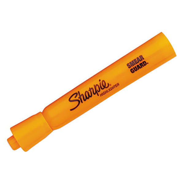 SHARPIE 25006 ACCENT ORANGE CHISEL TIP TANK STYLE HIGHLIGHTER - 12/PACK 324-835