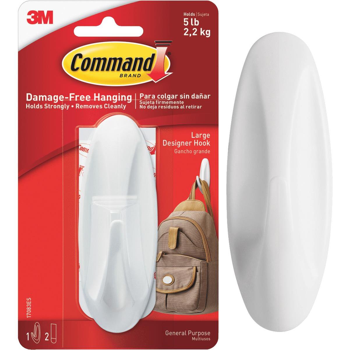 Hook, Command, Desgnr, Lrg, 1P 335-134
