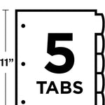Write On Plastic Dividers 339-398_4