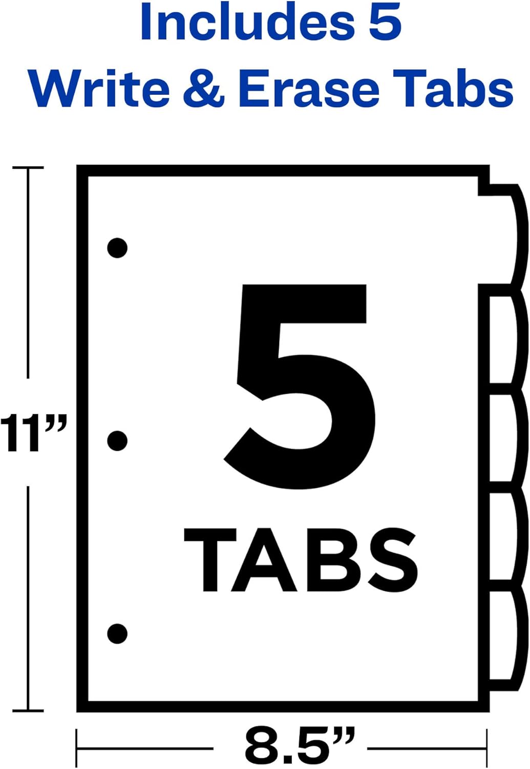Write On Plastic Dividers 339-398_4