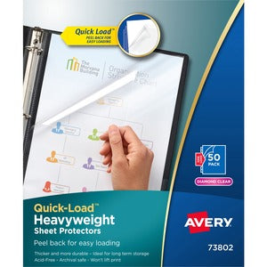 HEAVY QUICK-LOAD SHEET PROTECT 350-318