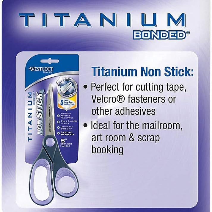 Scissors,Nonstick,Strght,8" 351-129