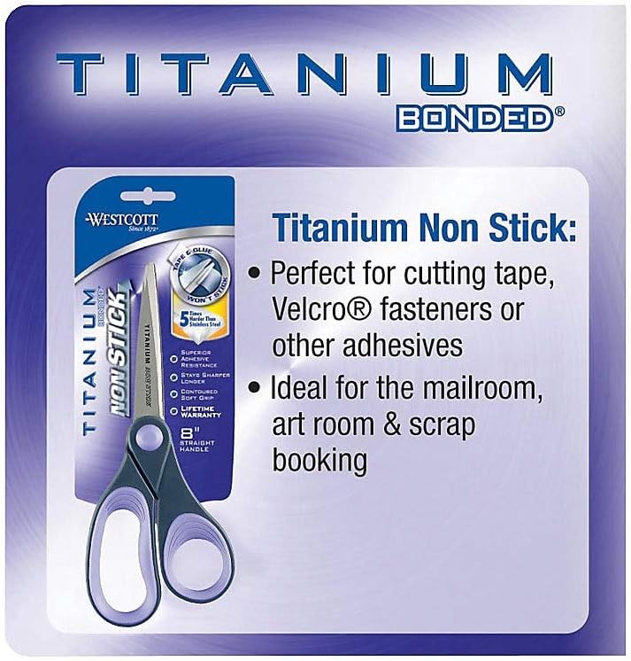 Scissors,Nonstick,Strght,8" 351-129