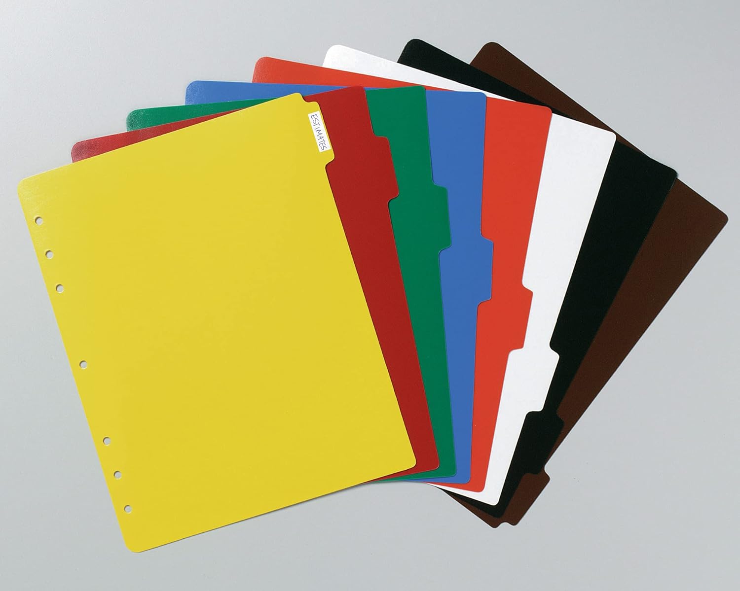 Plastic Dividers 8 Tabs 359-679_2